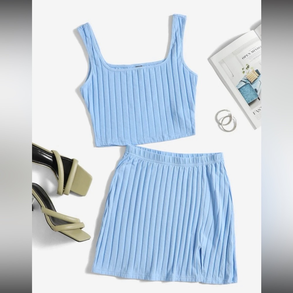 2 Pc Skirt Set